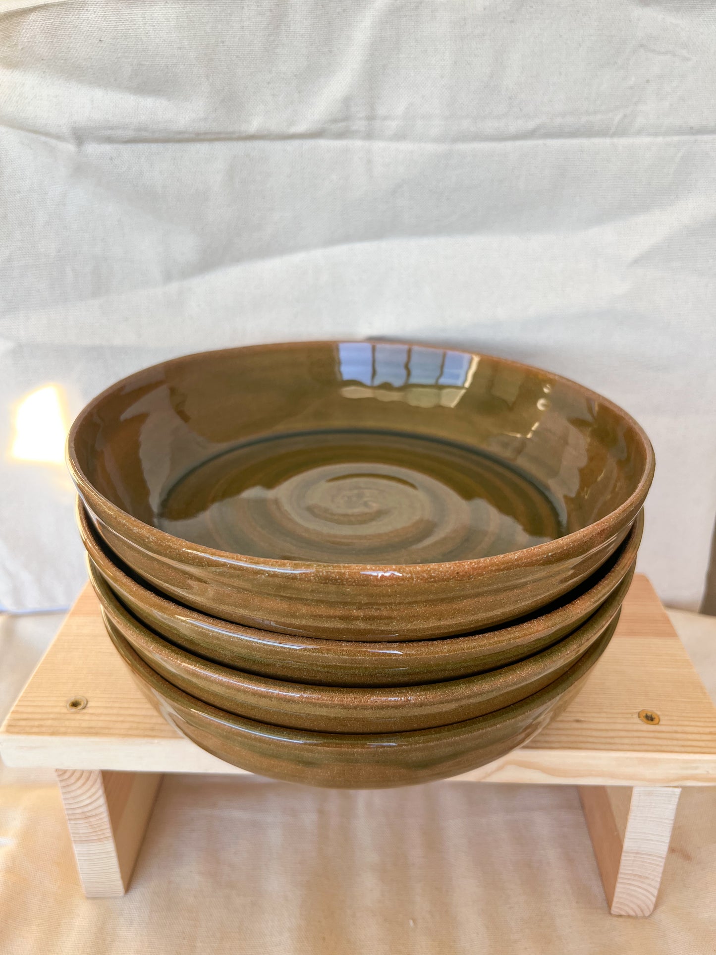 Olive Pasta Bowl (Set of 2)