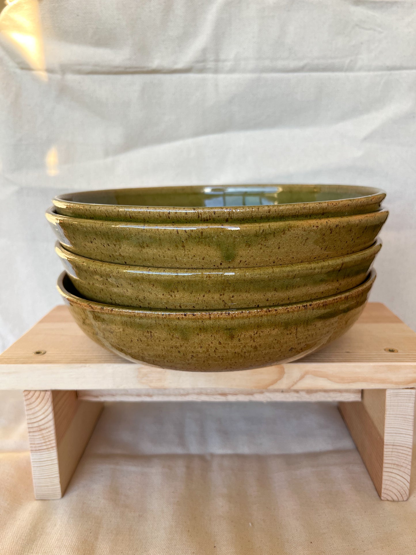 Lime Pasta Bowl (Set of 2)