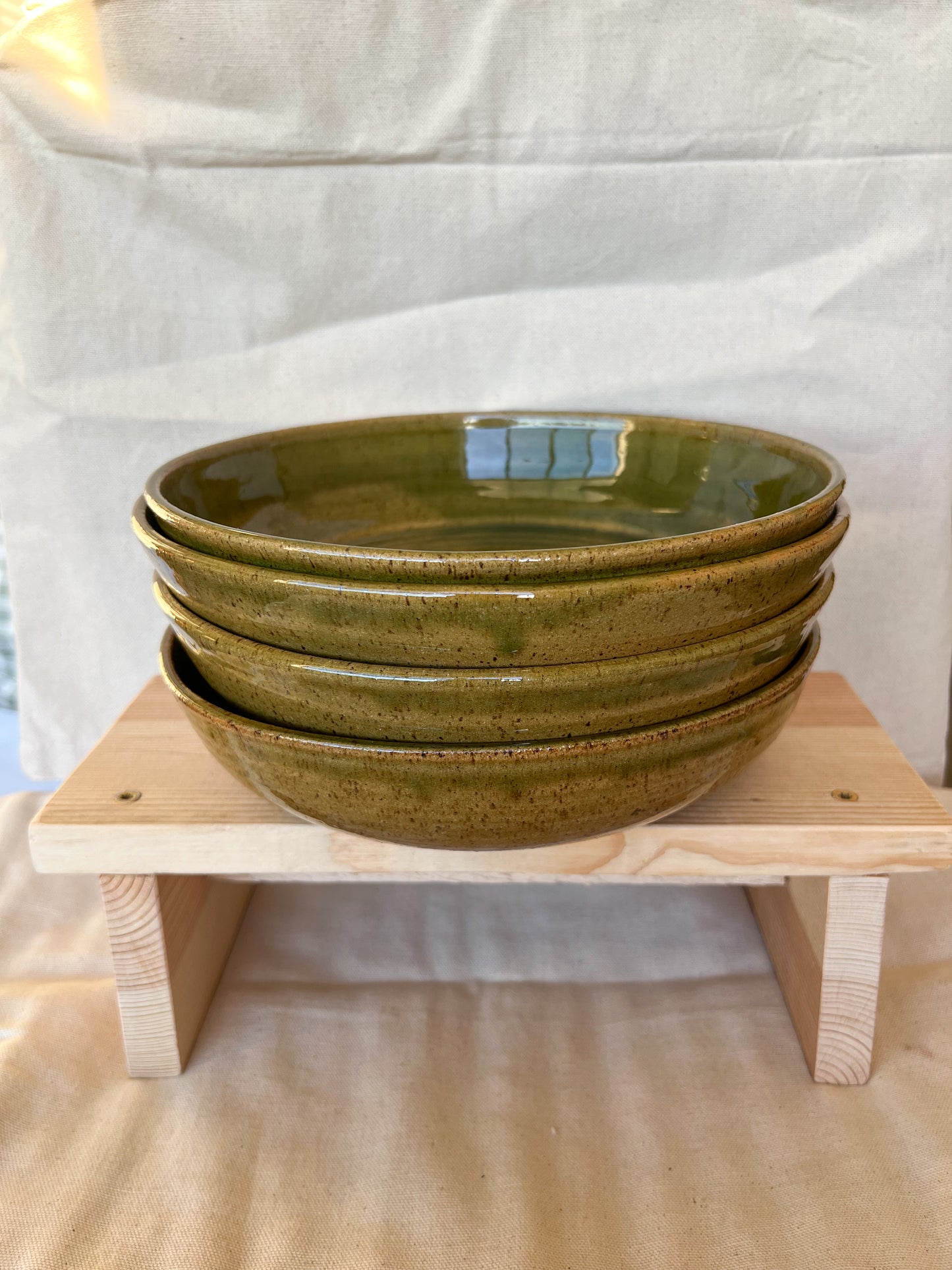 Lime Pasta Bowl (Set of 2)