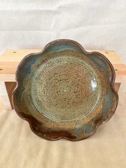 Sandy Beach Wavy Plate