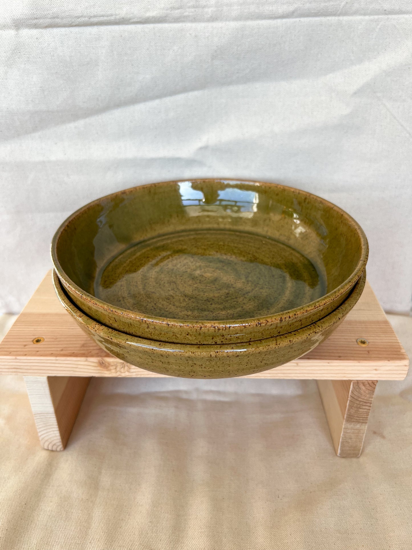 Lime Pasta Bowl (Set of 2)